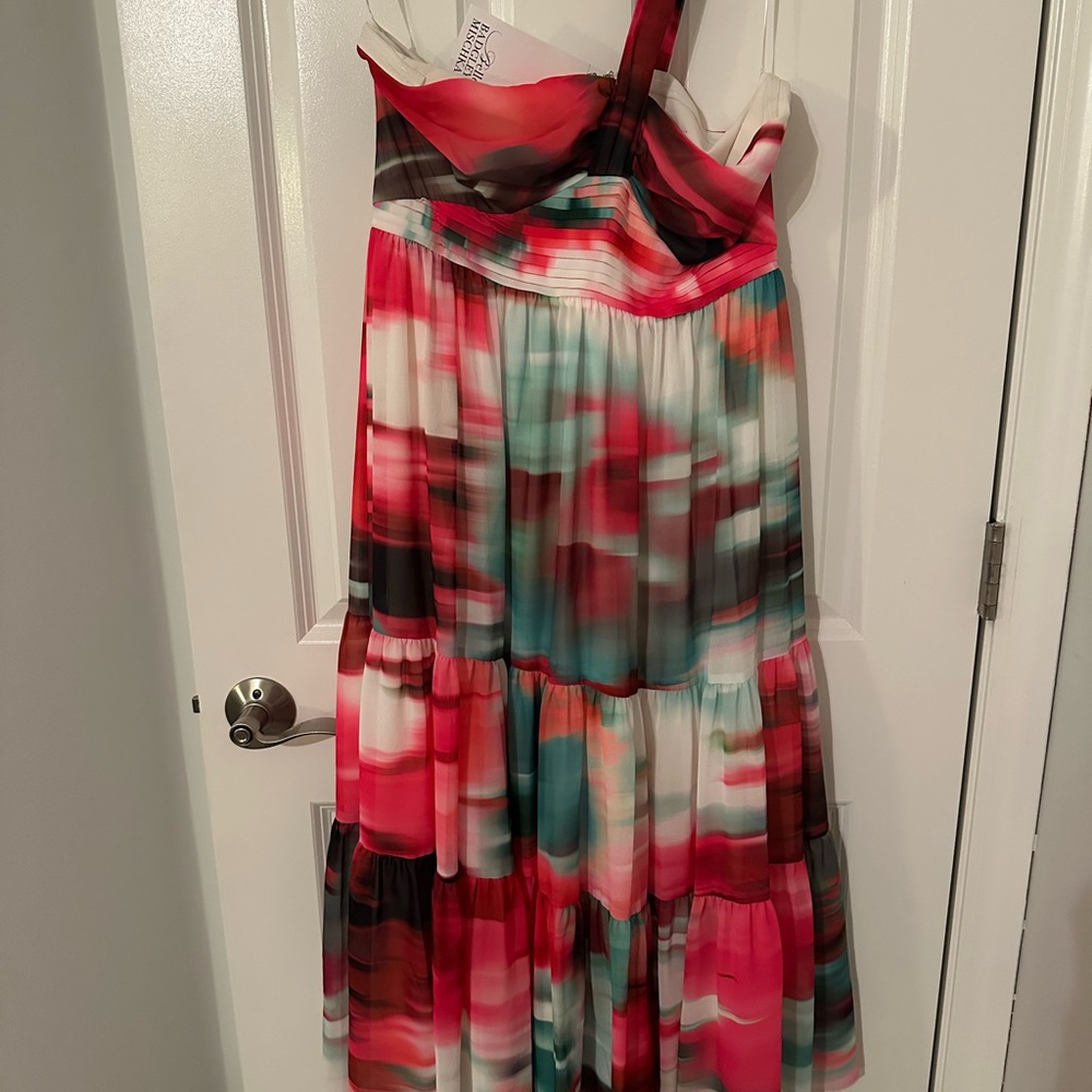 Badgley Mischka Multicolor Midi Dress